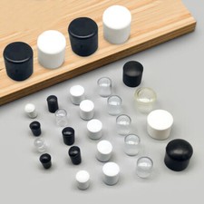 PVC End Cap Cover Thread Protector Rubber for Screws Nails Pipe Tube 2.5mm-19mm