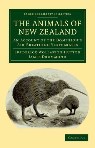 The Animals of New Zealand Hutton Drummond Paperback Cambridge University Press