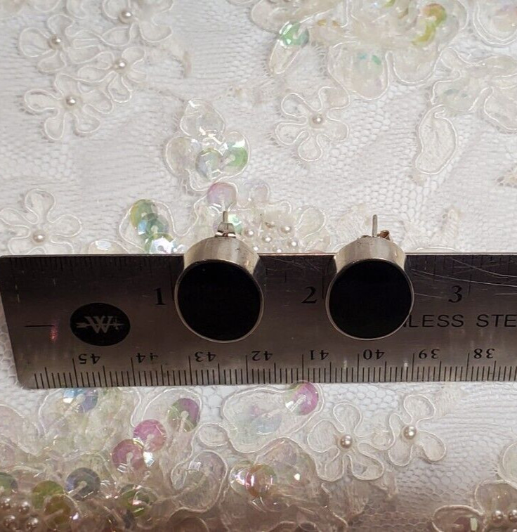 All Solid 925 Sterling Silver Lightweight Black S… - image 5