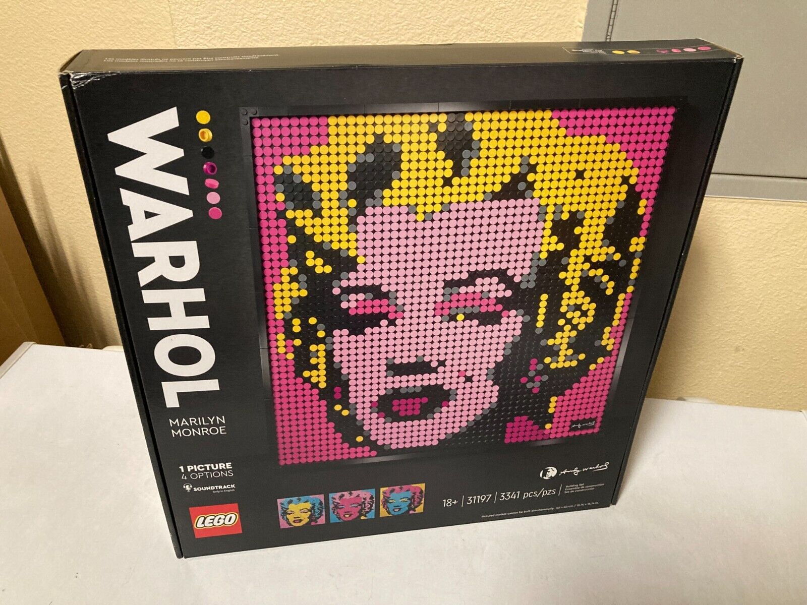 LEGO Art: Andy Warhol's Marilyn Monroe 31197 - NISB