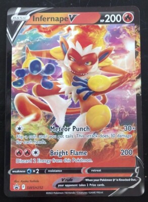 infernape pokemon card value Amazon.com: Infernape 026/172 Brilliant Stars - Evolution Pokemon 3 Card  Lot