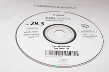 CANON EOS DIGITAL SOLUTION INSTRUCTION DISC MANUAL GUIDE GENUINE