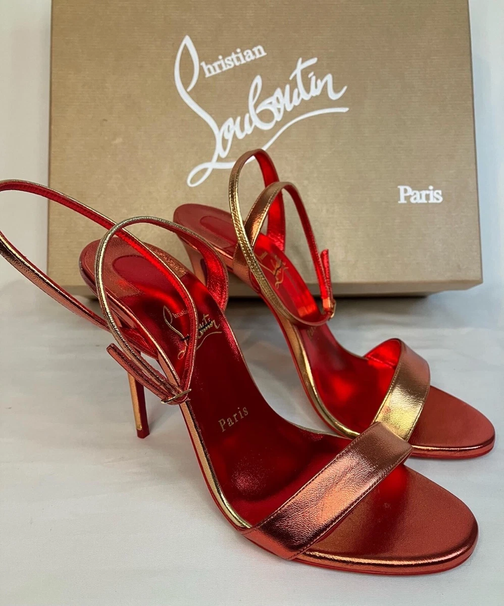 Christian Louboutin Loubigirl 100 Leather Sandal