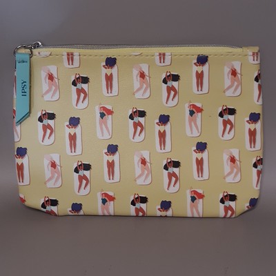 Women Makeup Bag Cosmetic Bag Travel Size from IPSY Zippered Makeup Bag 