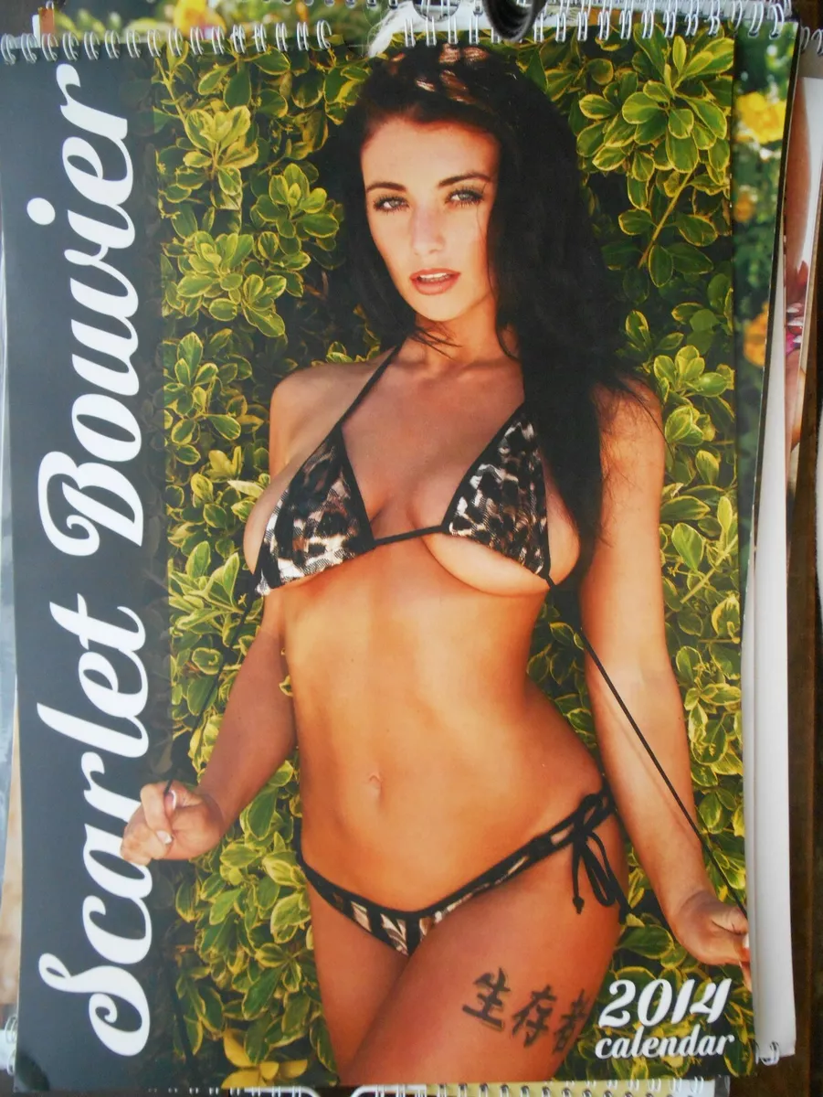 Scarlet Bouvier 2014 calendar girls | eBay