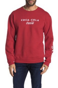 coca cola red sweatshirt