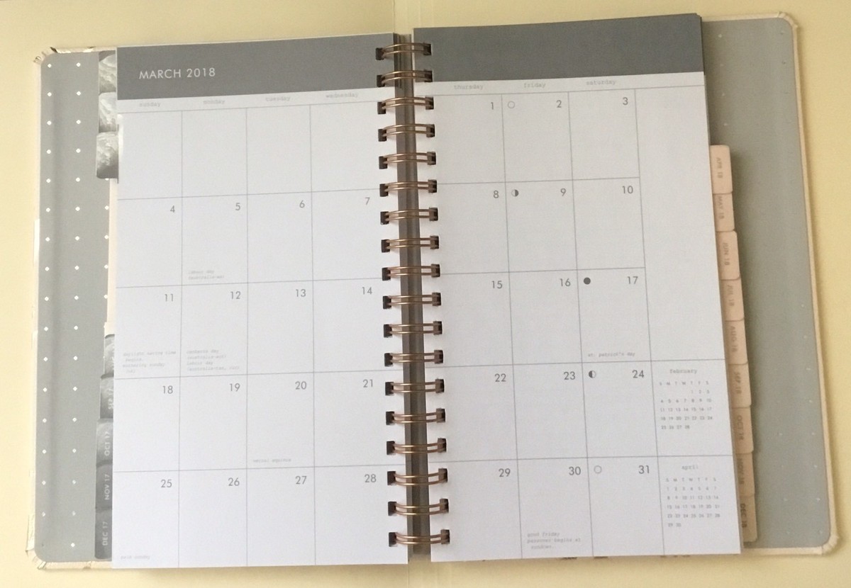 Agenda 2024 Journalier Hebdomadaire Et Mensuel 25.4X20.3 Cm - CHICHENG