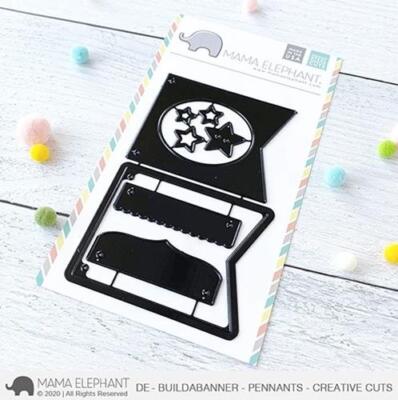Mama Elephant, Creative Cuts/ Stanzschablone, DE - Buildabanner - Pennants