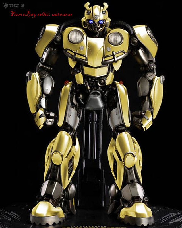 Perfect Threezero Bumblebee Gold Edition In Stock New | eBay