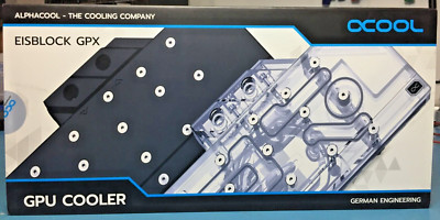 Alphacool Eisblock Aurora Plexi GPX-N RTX 3090/3080 With Backplate 11930