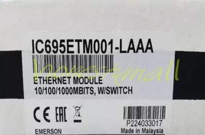 1PC New Emerson IC695ETM001-LAAA Ethernet Module for RX3i PLC