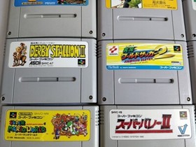 Wholesale lot of 20 Nintendo Super Famicom FC NES Game Cartridge set-e0701-5