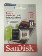 SanDisk SDSQUAR-032G-GN6MA Ultra Micro SDHC Class 10 32GB Memory Card