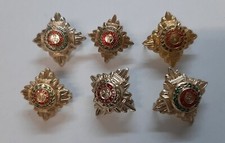 Army Rank Stars British Military Bath Pips Officer X6 Assorted Batch no Fittings