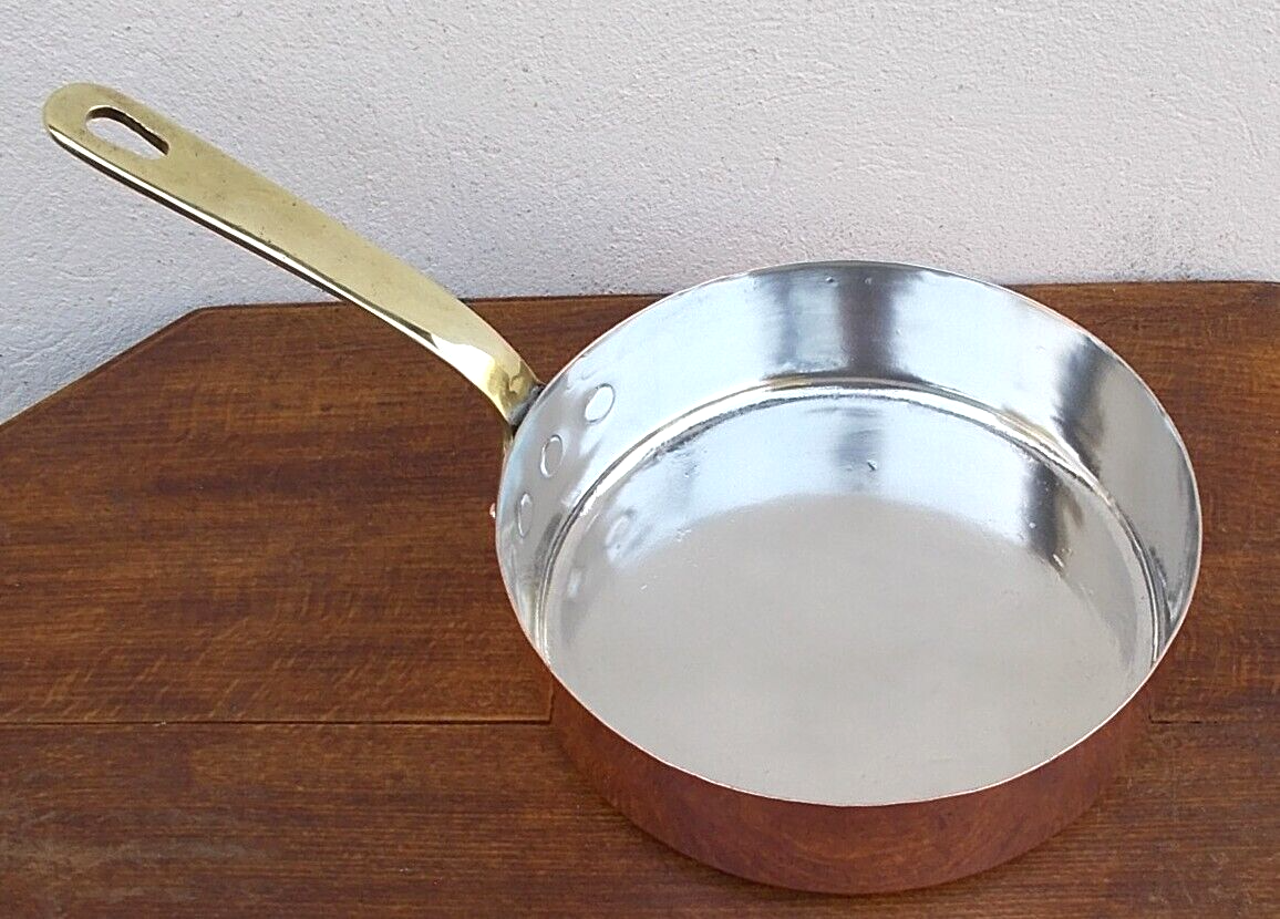 Sauteuse Chomette Favor cuivre étamé d 20 cm FRENCH COPPER PAN, TBE eBay