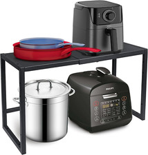 Expandable Metal Storage Shelves,110Lbs Heavy Duty Shelving Units and Storage fo