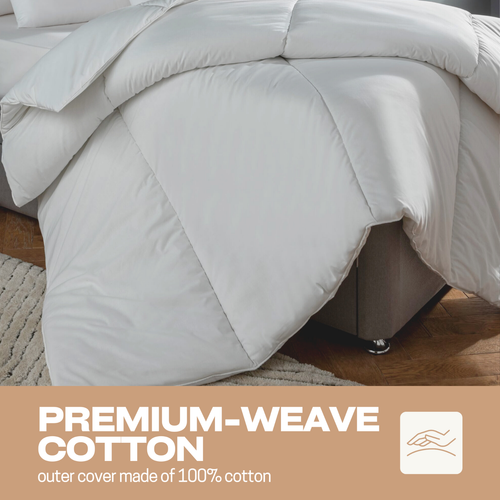 NightComfort Winter Warm 13.5 / 15 Tog Egyptian Cotton Anti Allergy Duvet - Picture 22 of 36