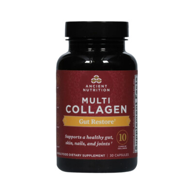Ancient Nutrition Multi Collagen Protein Gut Restore 30/60/90 Caps