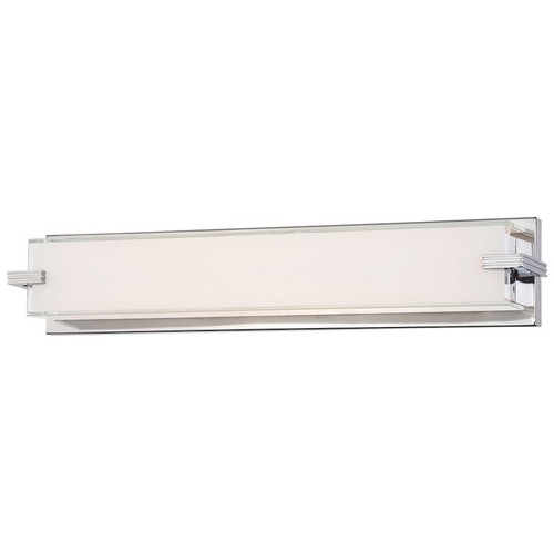 Minka George Kovacs Cubism LED 24" Bath, Chrome - P5216-077-L