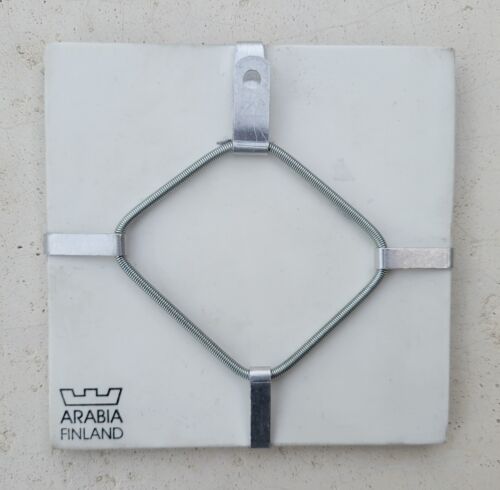 ARABIA FINLANDIA PLACA DE PARED FLORAL 'FELICITACIONES' por HELJA LIUKKO-SUNDSTROM - Imagen 3 de 3