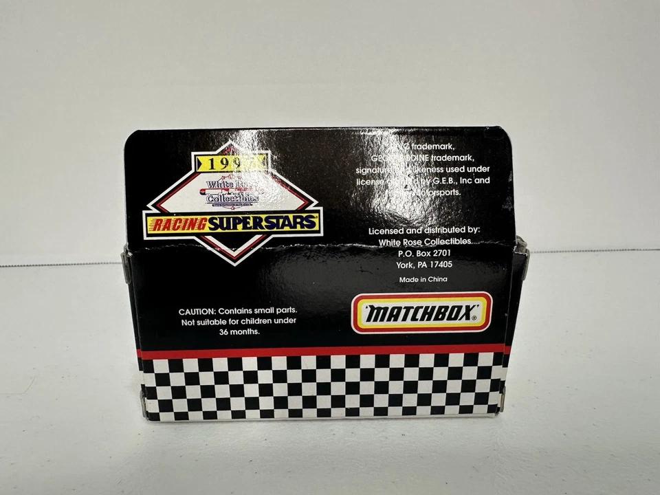 Matchbox Super Stars Geoff Bodine 1997 #7 QVC diecast edición limitada 1/6000 Foto 4 de 4