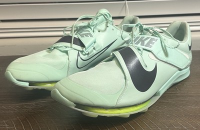 Nike Air Zoom LJ Long Jump Elite Track Spikes Mint Foam Men's Size 15 NO SPIKES