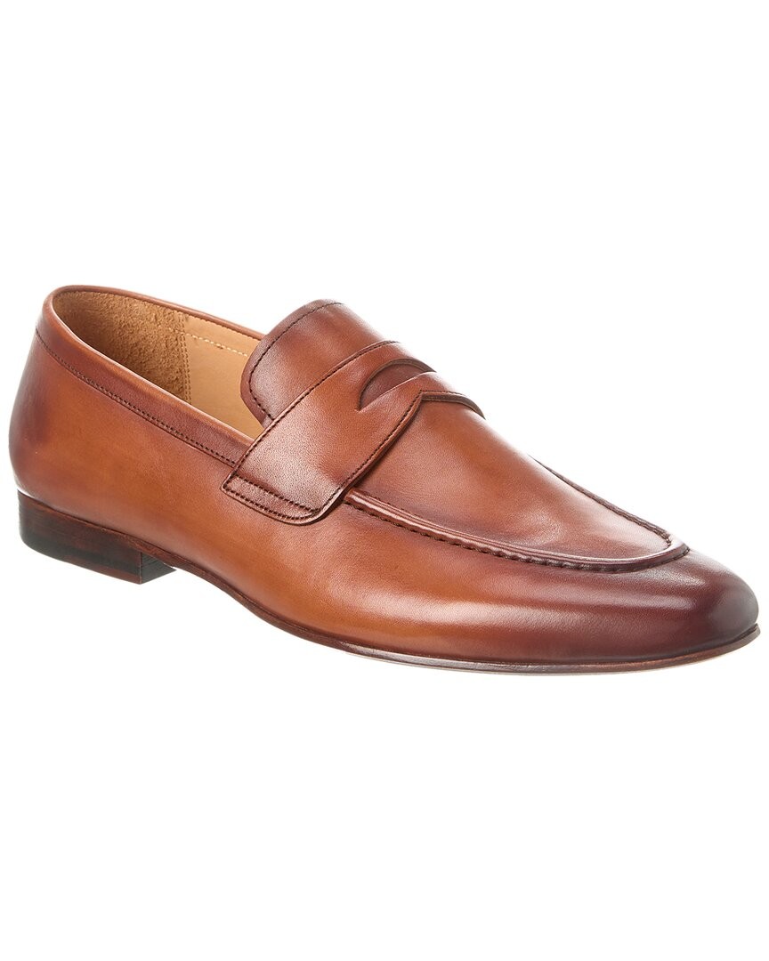 Curatore Leather Penny Loafer Mens Tan 115 29090₽