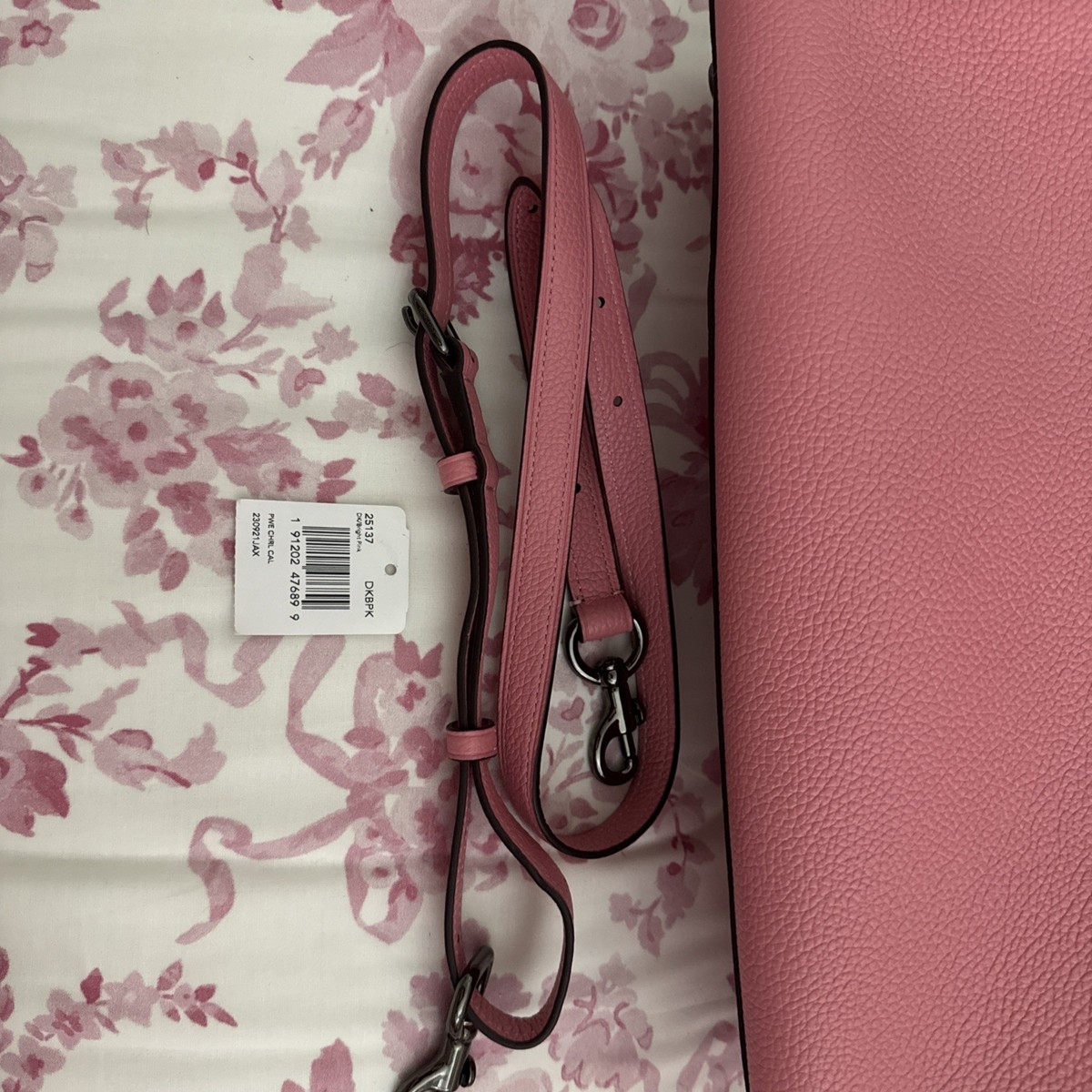 Coach Charlie Bright Pink 25137 Women's Leather Shoulder Bag | eBay