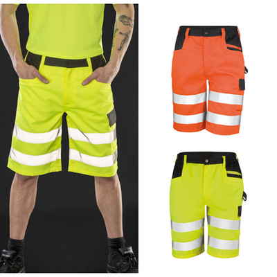 Result Safeguard Safety Cargo Shorts - EN ISO 20471:2013 Klasse 1