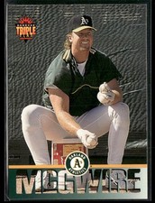 1994 Triple Play #5 Mark McGwire Athletics Baseball Card 2801L