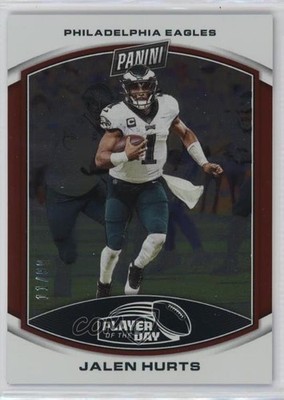 2023 Panini Player of the Day Red 11/99 Jalen Hurts #6 hg6