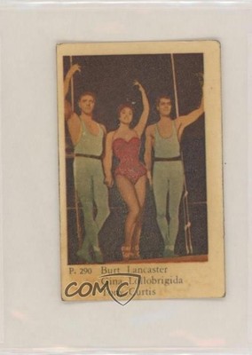 1958 Dutch Gum P Set Burt Lancaster Gina Lollobrigida Tony Curtis #P.290 0ha3