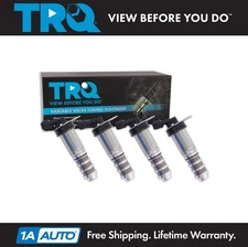 TRQ VVT Variable Valve Timing Control Solenoid 4 Piece set for BMW