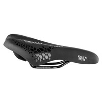 Selle Royal Freeway Fit Mit Memory-Schaum, Athletic, Schwarz, Unisex, 263X201Mm,
