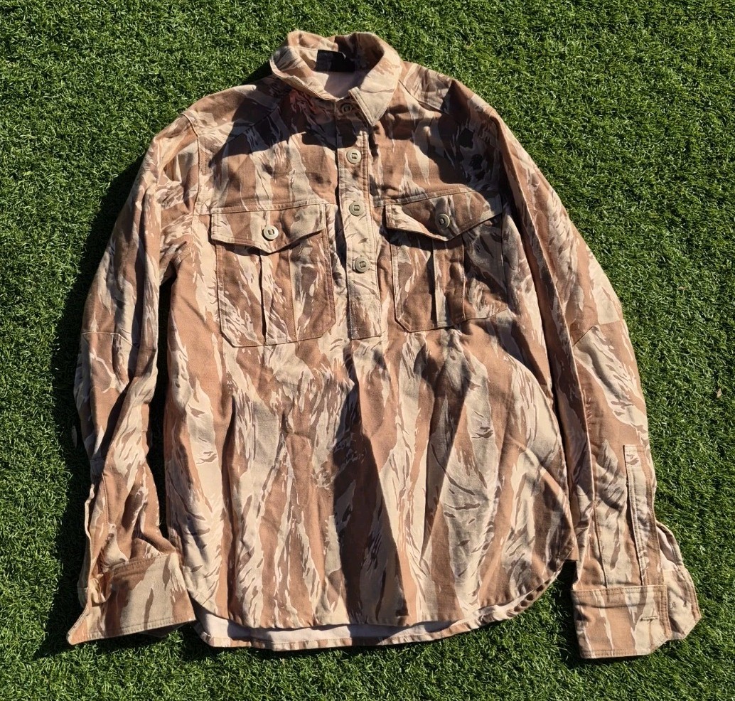 TAD Gear Desert Camo Triple Aught Design Pullover Medium Button Long Sleeve