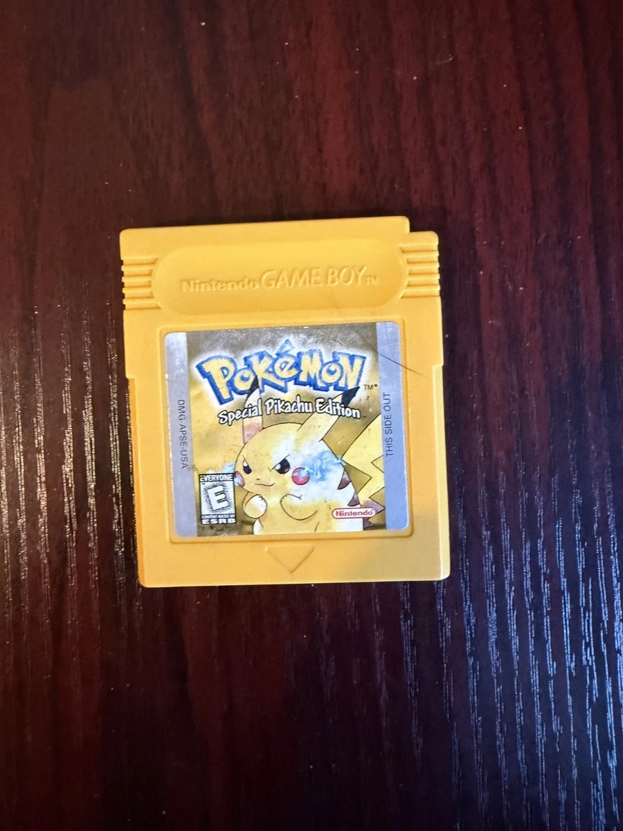 Pokémon Yellow Version: Special Pikachu Edition 1999 Video Games