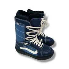 Vans Hi Standard OG 2024 Men's Snowboard Boots Navy Blue Black Size 7.5