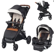 Baby Trend Tango PRO Travel System Stroller Combo - Infant Car Seat - Dash Tan