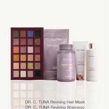 DR. C. TUNA  Nutriplus Set Hair Mask Shampoo Coffee Gummies Eyeshadow