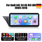 10.25" für Audi A4L A5 B8 S4 2009-2016 64GB Android 14 Android CarPlay GPS DAB+