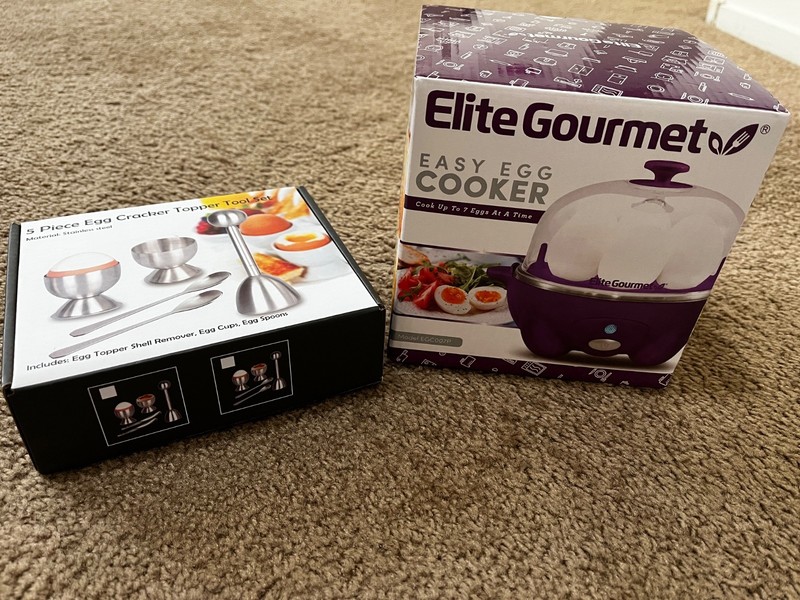 Egg Cooker with Tool Set