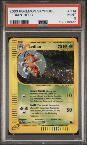 Ledian graded PSA 9 for sale on eBay