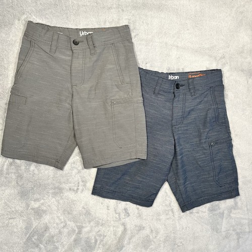 Urban Pipeline Boy's Size 8 Cargo Shorts Adjustable Waistband Everyday Wear