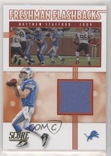 2020 Score Freshman Flashbacks Matthew Stafford #MS 2qw