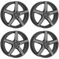 4 Dezent TY graphite wheels 7.0Jx17 5x108 for Peugeot 3008 308 407 5008 508 Part