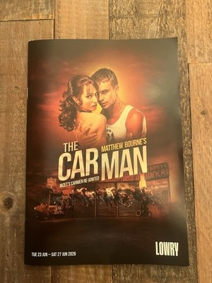 Matthew Bournes Theaterprogramm THE CAR MAN - Salford
