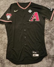 Arizona Diamondbacks Gabi  Moreno Game Used World Series Jersey