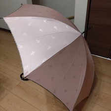 Burberry Pink Long Umbrella With Meaning Women Accessory Original Collection