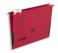 Elba Chic VE5/85803RO Suspension Files A4 RC Cardboard 230 g/m  Pack of 5 Red