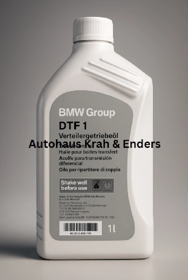 Aceite de transmisión original BMW DFT 1 xDrive 1 litro 83222409710 NUEVO